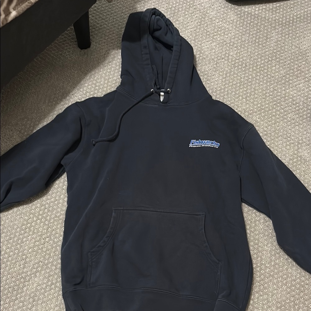 Fishwork Men's Navy Hoodie